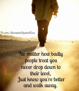 Quote - How People Treat You