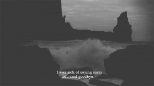 gif goodbye death truth Black and White sad suicide quotes like ...