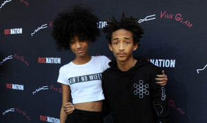 Willow Smith, left, and her brother Jaden Smith arrive at the Roc ...