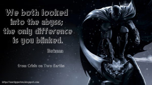 Famous Batman Quotes