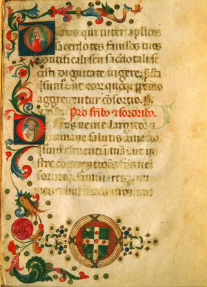 15th Century North Italian Illuminated Manuscript