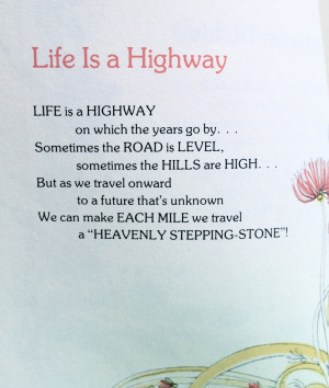 Life is a highway