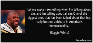 Reggie White Quote