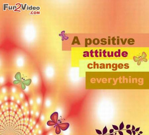 Positive Attitude Wise Quote