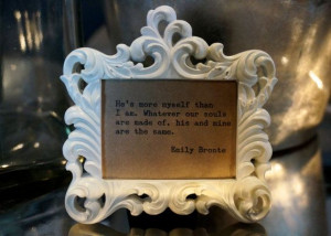 LIMITED SUPPLY Baroque frame with quote: 