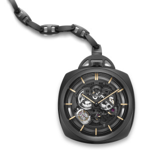 The Watch Quote: Photo - Panerai Pocket Watch Tourbillon Squelette GMT ...
