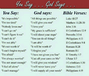 love what Jehovah God says better.