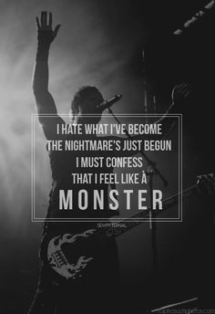 ... music band quotes 3 monsters skillets cooper moster shredded skillets