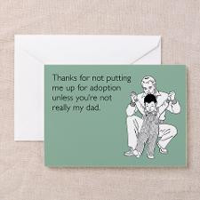 Up For Adoption Greeting Card for