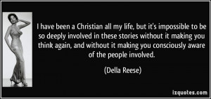 have been a Christian all my life, but it's impossible to be so ...