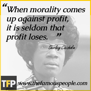 Shirley Chisholm Quotes