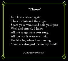 Dorothy Parker - Poetry