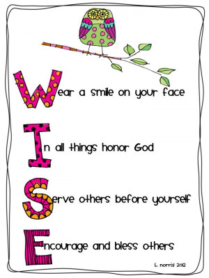 Wise Owls-Posters & Writing: My Gift to You!