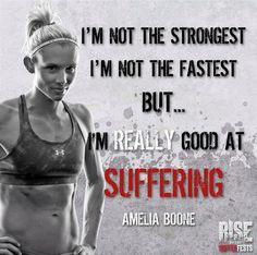 Amelia Boone one of my fitness role models.