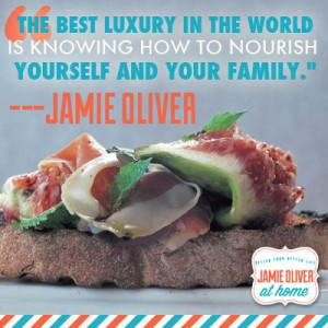 Jamie believes that knowing how to cook and how to nourish yourself as ...