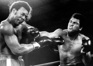 Ali versus Foreman in the 'Rumble in the Jungle'