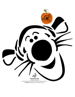 ... www.cartoonjr.com/disney-pumpkin-stencils/tigger-disney-jack-o-lanter