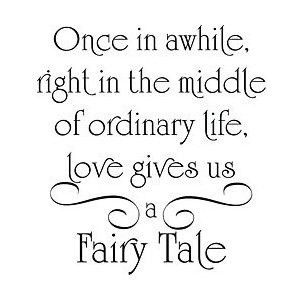 Yes, fairy tales happens.