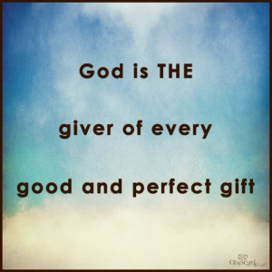 right? What about the crappy gifts, you know- starvation, subjugation ...