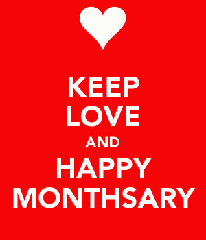 Happy Monthsary Description
