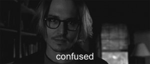 johnny deep confused gif funny face