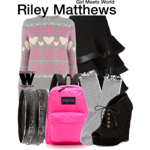 riley matthews fashion