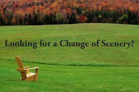 The Importance Of A Change Of Scenery