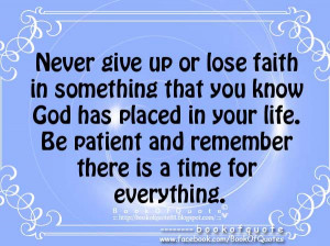 are you patience in gods plan for me quotes about gods plan for me