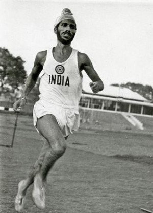 Milkha Singh, leading athlete of the 50s and 60s hones his skills ...
