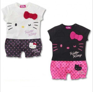 kitty Baby Girls Set Fashion Baby Clothing Cotton Clothing Set jpg