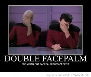 star trek picard tv movie double facepalm funny pics pictures pic ...