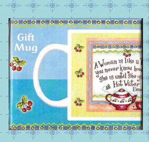 Barbara Ann Kenney's Eleanor Roosevelt Tea quote mug...by Leanin' Tree