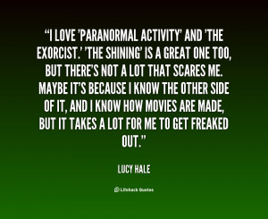 Quotes About the Paranormal