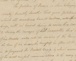 James's Petition to the General Assembly, November 30, 1786