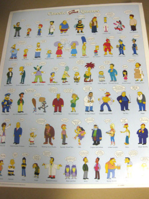 Details about CLASSIC SIMPSONS QUOTES POSTER LARGE 40 x 50cm NEW ...