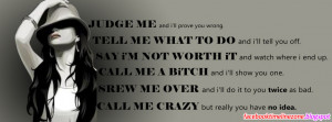 Attitude Quotes By Girl Facebook Timeline Covers | Girls Attitude Fb ...
