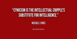 Quotes About Cynicism