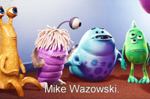 disney monsters inc Boo mike wazowski