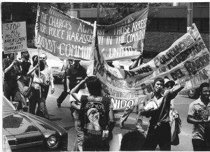 ... Park to the Daley Center to protest police brutality (June 11, 1977