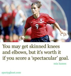 ... .com/women-soccer-player-mia-hamm-quotes/ #uswnt #soccer #quotes