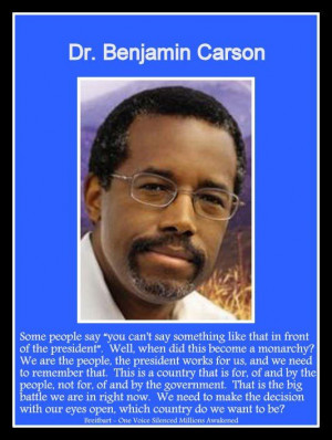 Dr. Ben Carson quote