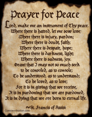 Prayer for Peace ~ Happy New Year 2012