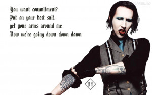 Download Wallpaper Marilyn Manson Rock High End - iAppSofts.