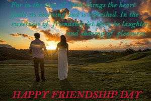 Happy Friendship Day 2015 Quotes with Images For Facebook
