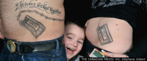 Some parents get tattoos of their child's name, but Philippe Aumond ...