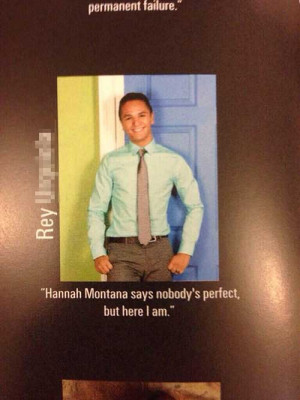 yearbook quotes funny hannah montana