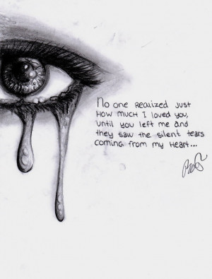 Quotes About Silent Tears. QuotesGram