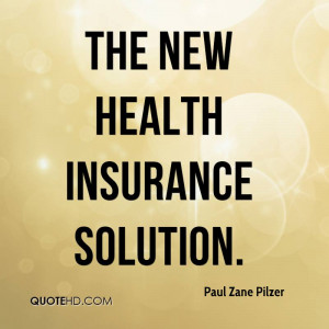 The New Health Insurance Solution.