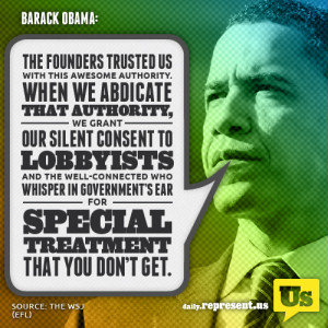 The founders trusted us with this awesome authority. When we abdicate ...