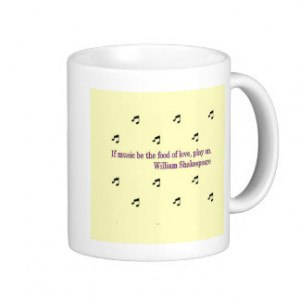 Shakespeare Love Quotes Mugs